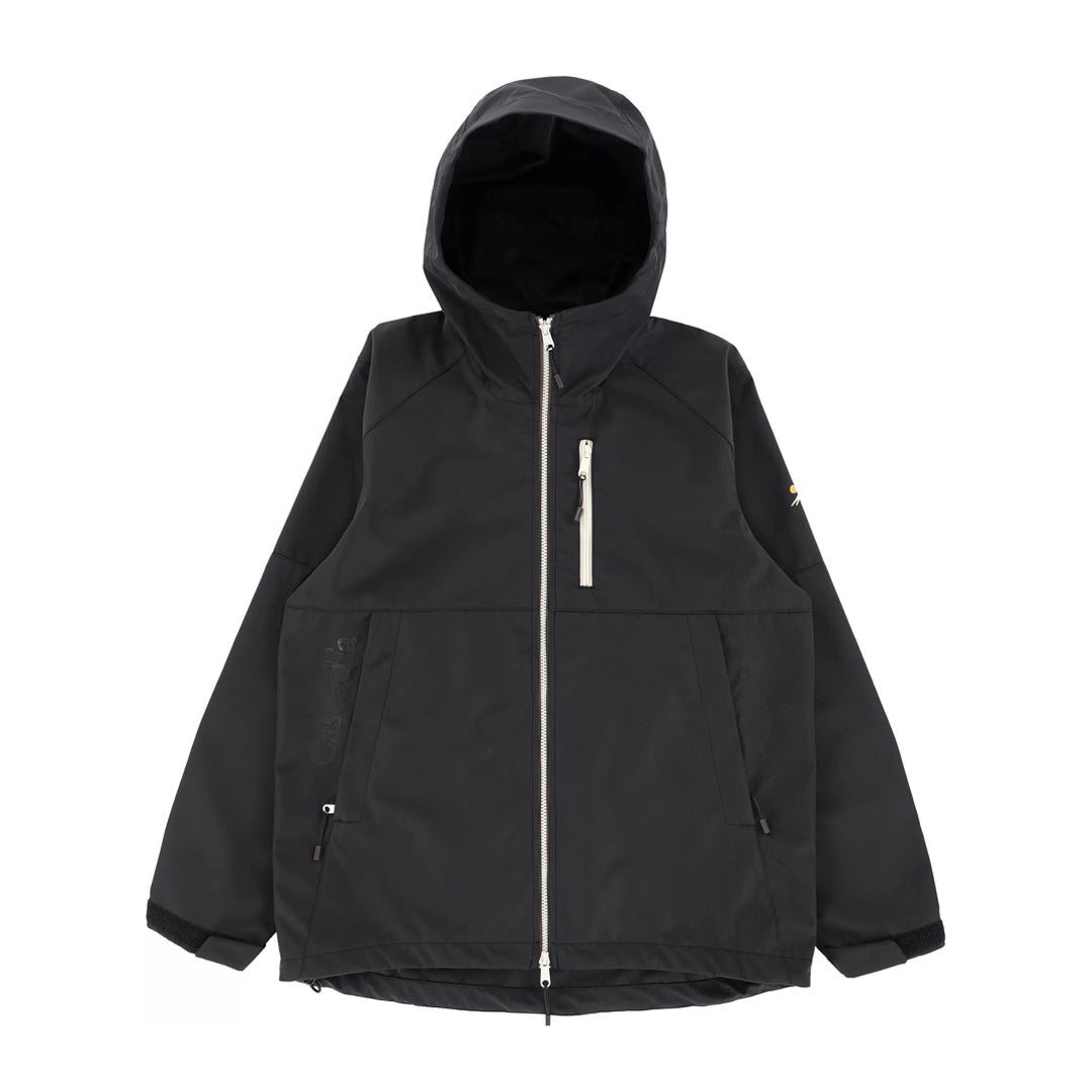 TACTICS(タクティクス)| CASCADIA 3L RAINBREAKER JACKET / BLACK | スノーボード・スケートボードのTACTICS JAPAN