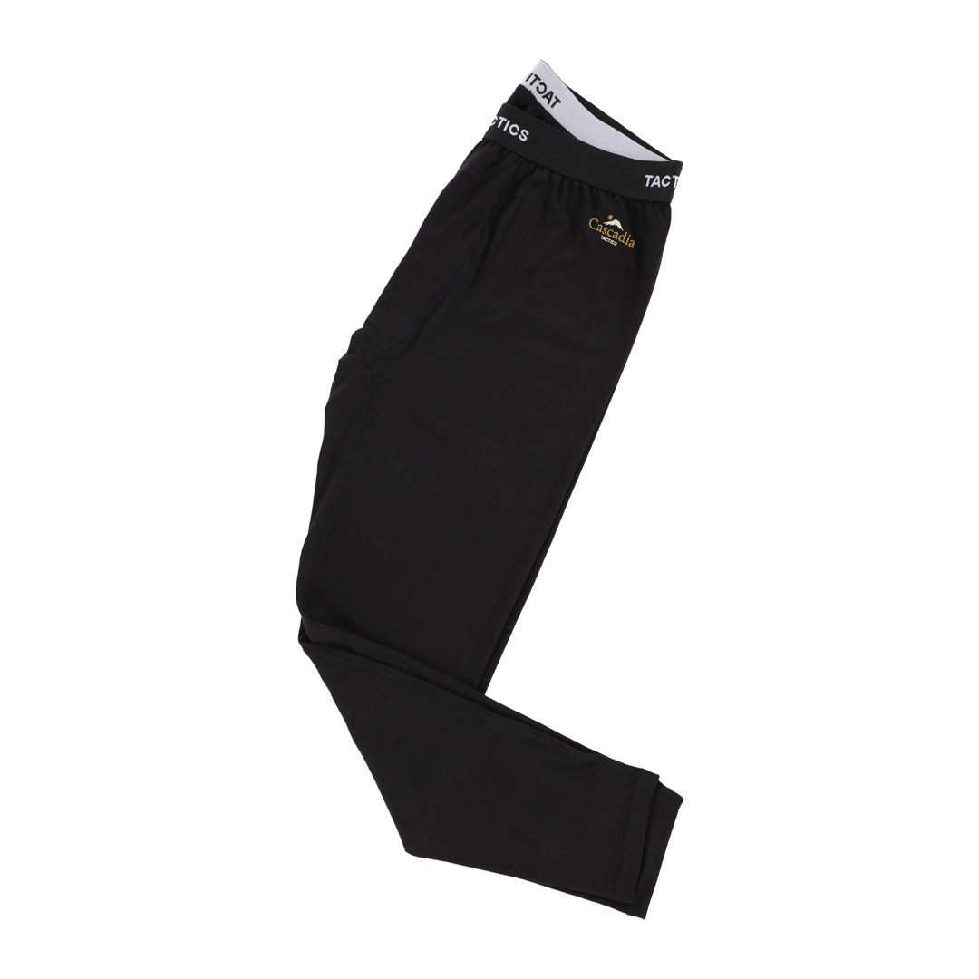 TACTICS(タクティクス)| CASCADIA BASE LAYER BOTTOM / BLACK | スノーボード・スケートボードのTACTICS JAPAN