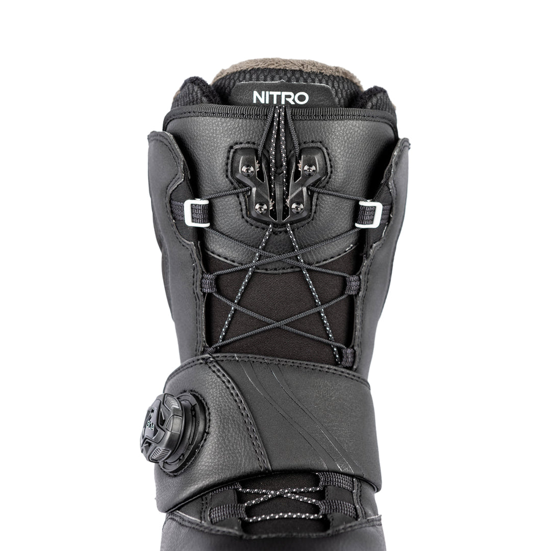 NITRO(ナイトロ)| WOMENS CAVE STEP ON® TLS BOOTS / BLACK 2026 | スノーボード・スケートボードのTACTICS JAPAN