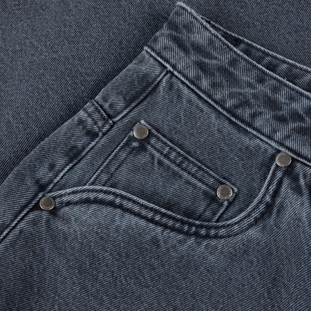 DIME MTL(ダイム モントリオール) | CLASSIC DENIM SHORTS / OVERDYED BLUE | スノーボード・スケートボードのTACTICS JAPAN