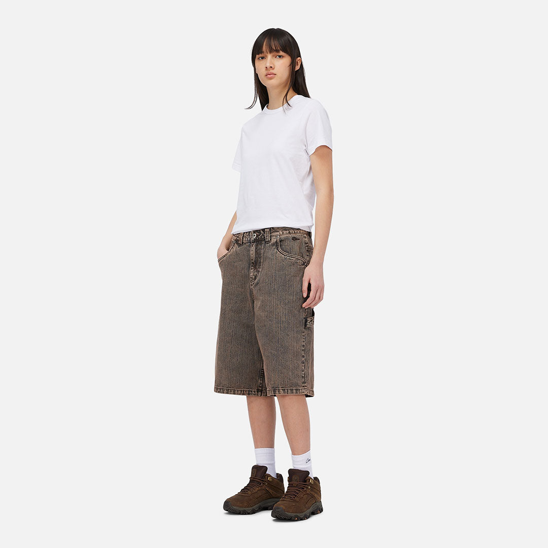 DIME MTL(ダイム モントリオール) | CLASSIC DENIM SHORTS / PREMIUM BROWN | スノーボード・スケートボードのTACTICS JAPAN