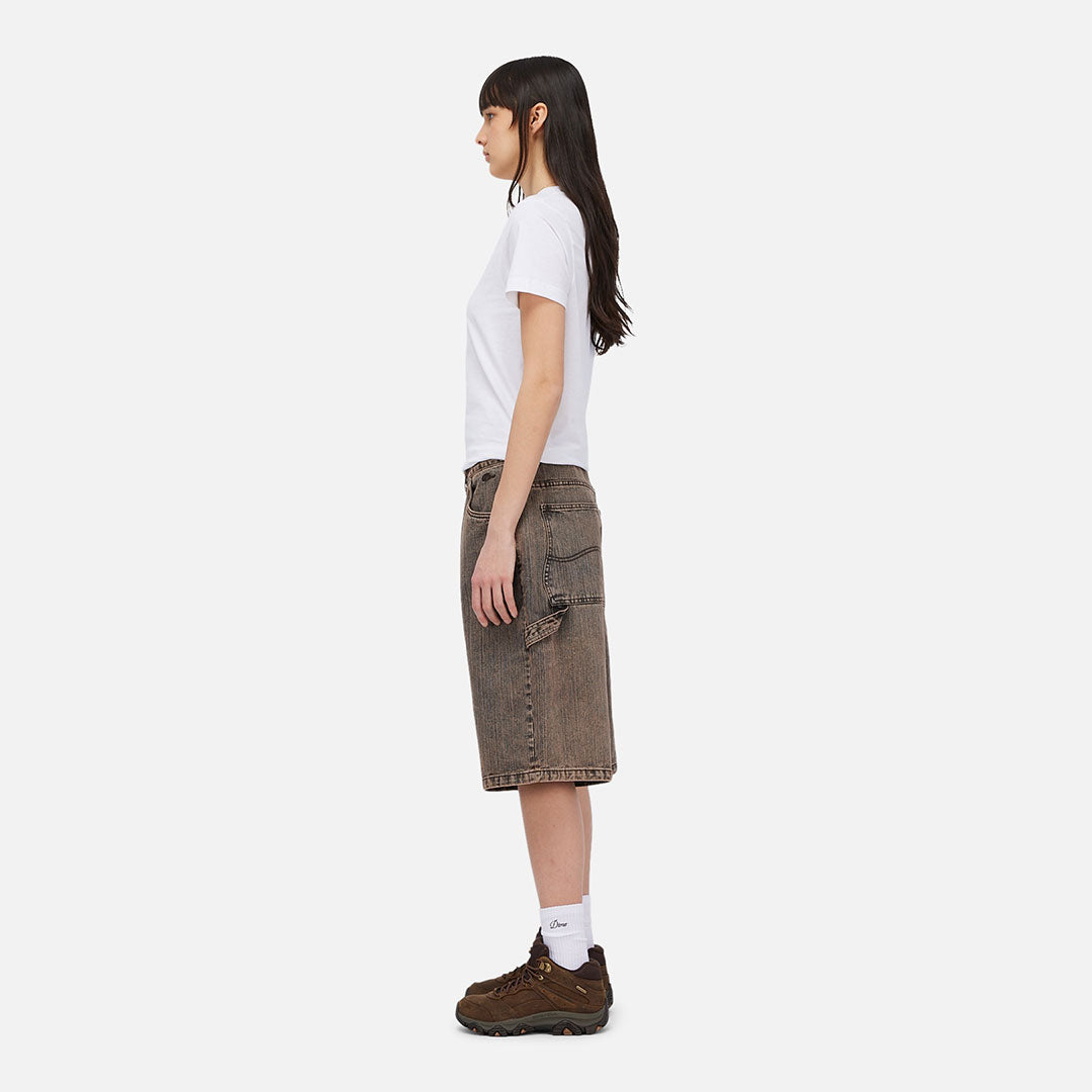 DIME MTL(ダイム モントリオール) | CLASSIC DENIM SHORTS / PREMIUM BROWN | スノーボード・スケートボードのTACTICS JAPAN