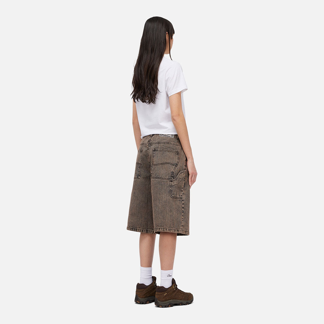 DIME MTL(ダイム モントリオール) | CLASSIC DENIM SHORTS / PREMIUM BROWN | スノーボード・スケートボードのTACTICS JAPAN