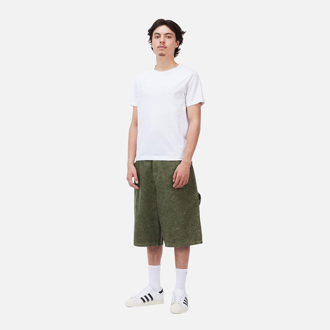 DIME MTL(ダイム モントリオール)| CLASSIC DENIM SHORTS / ELECTRIC GREEN | スノーボード・スケートボードのTACTICS JAPAN