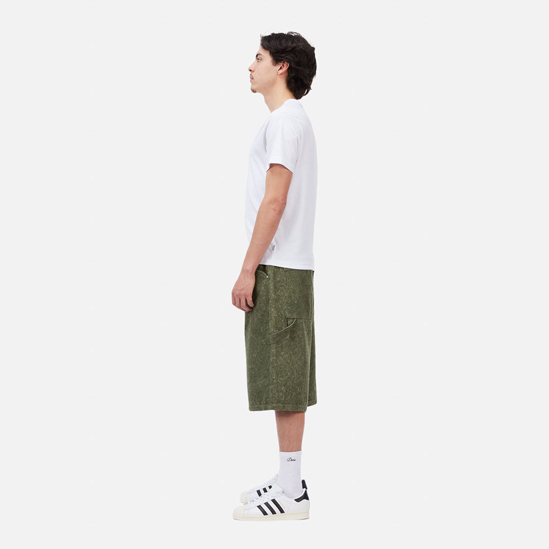 DIME MTL(ダイム モントリオール)| CLASSIC DENIM SHORTS / ELECTRIC GREEN | スノーボード・スケートボードのTACTICS JAPAN