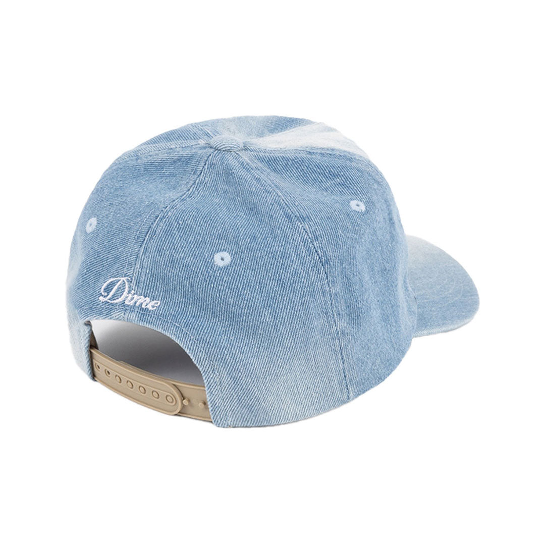 DIME MTL(ダイム モントリオール)| CURSIVE DENIM WORKER CAP / BLUE WASHED | スノーボード・スケートボードのTACTICS JAPAN