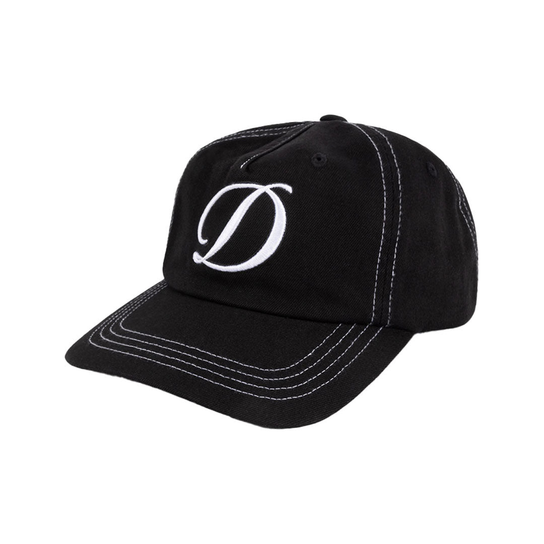 DIME MTL(ダイム モントリオール)| CURSIVE DENIM WORKER CAP / BLACK WASHED | スノーボード・スケートボードのTACTICS JAPAN