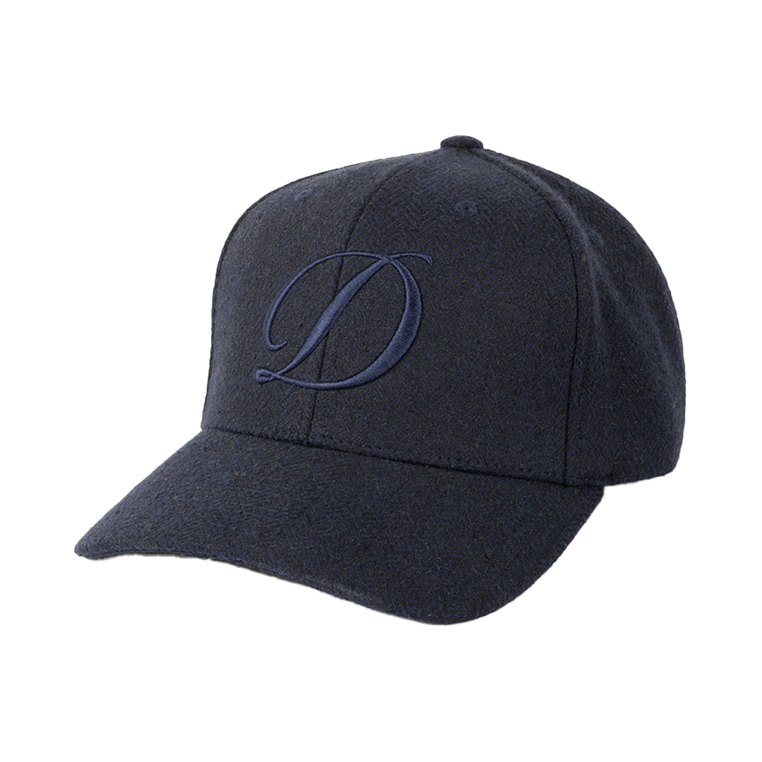 DIME MTL(ダイム モントリオール)| D FULL FIT CAP / HERRINGBONE NAVY | スケートボード・スノーボードのTACTICS JAPAN