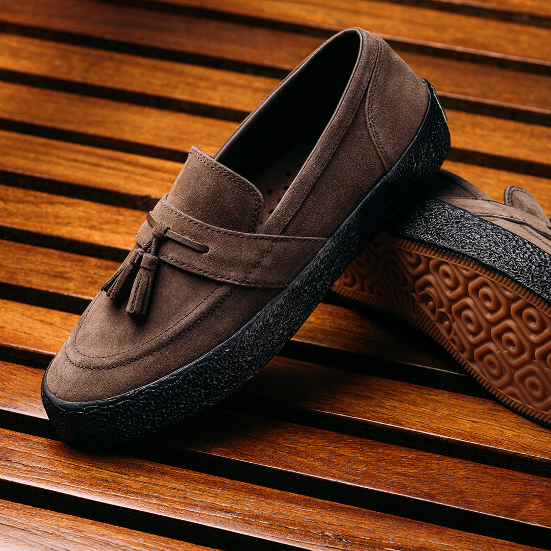 LAST RESORT AB(ラストリゾート エービー)| VM005 LOFER SUEDE / CHOCOLATE BROWN/BLACK | スノーボード・スケートボードのTACTICS JAPAN