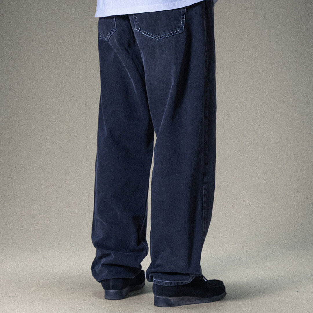 JACKER(ジャッカー)| CLASSIC DAILY PANTS / WASHED BLACK | スノーボード・スケートボードのTACTICS JAPAN