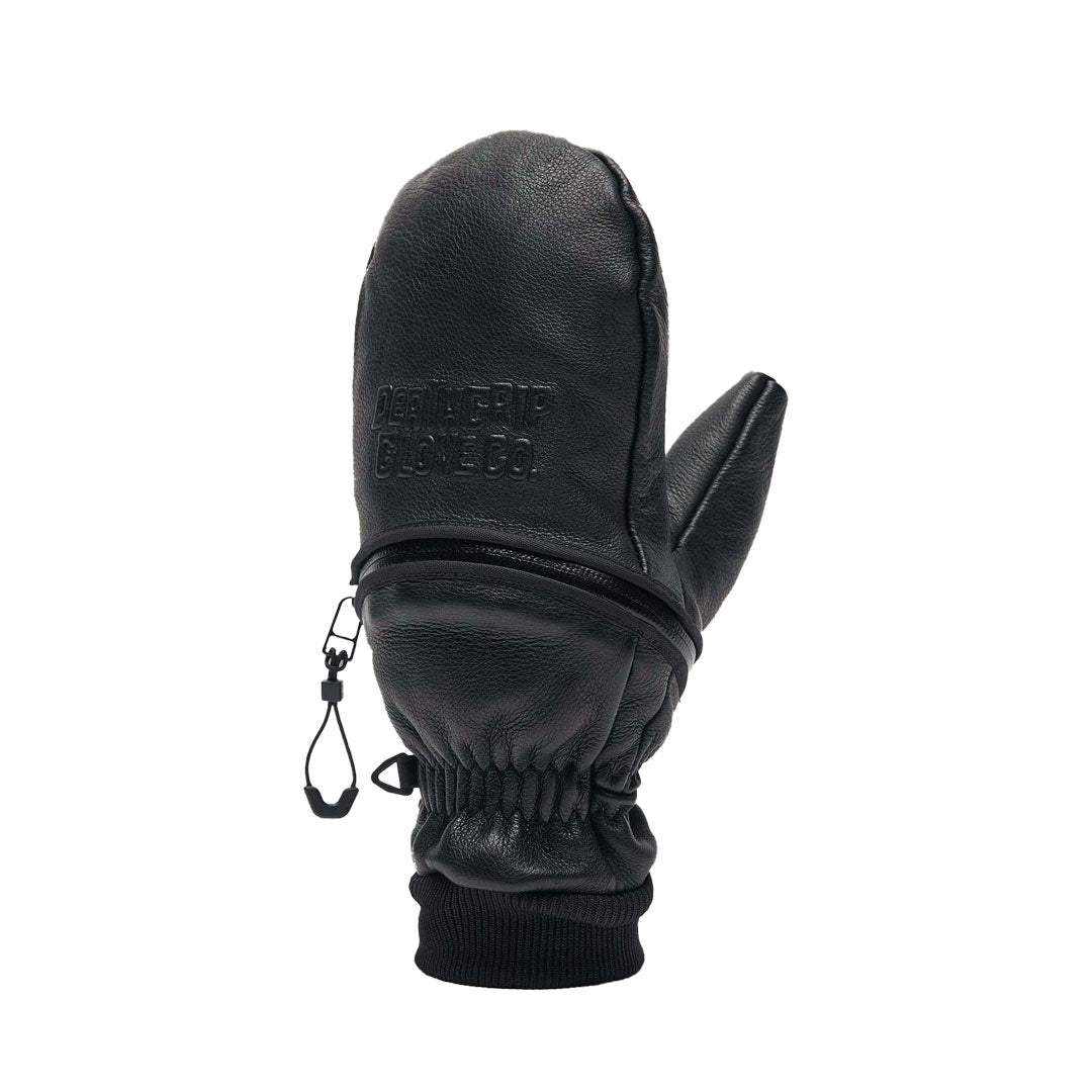 DEATHGRIP GLOVE CO.(デスグリップ グローブ)| GHOUL LEATHER MITT 2027 / BLACK | スノーボード・スケートボードのTACTICS JAPAN