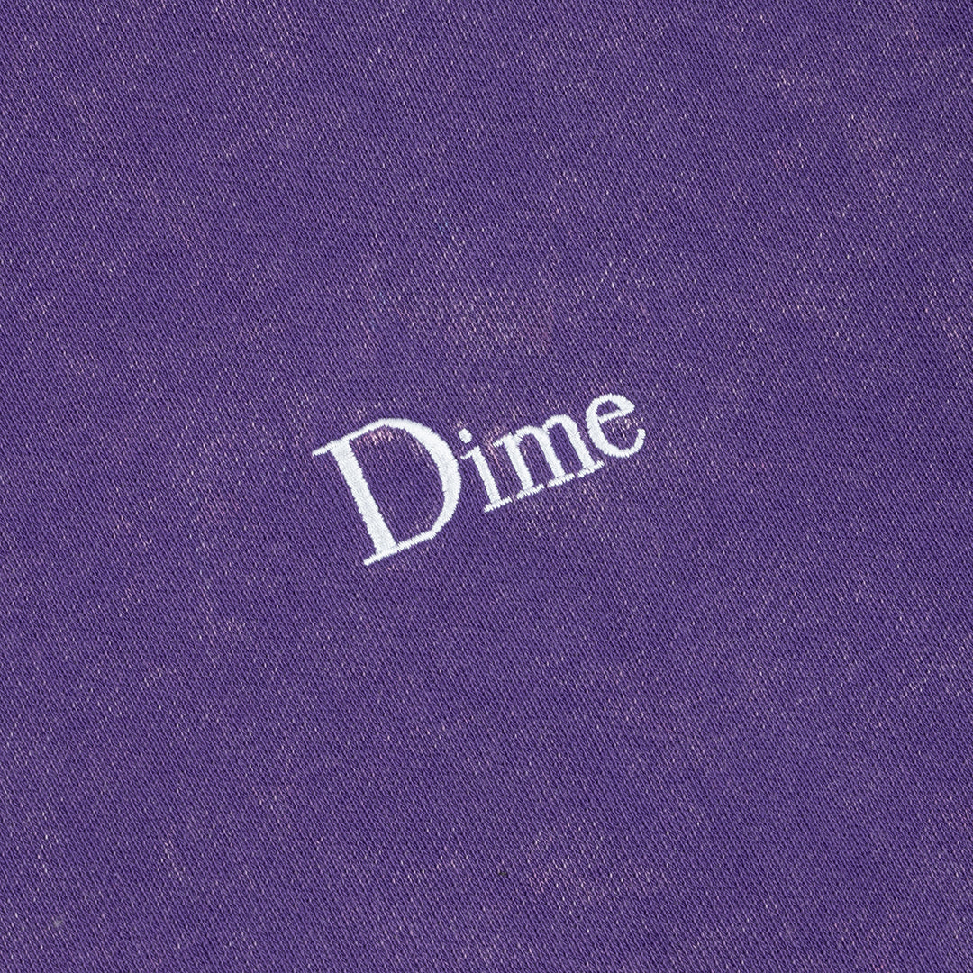 DIME MTL(ダイム モントリオール)| CLASSIC SMALL LOGO T-SHIRT / FADED IRIS | スノーボード・スケートボードのTACTICS JAPAN