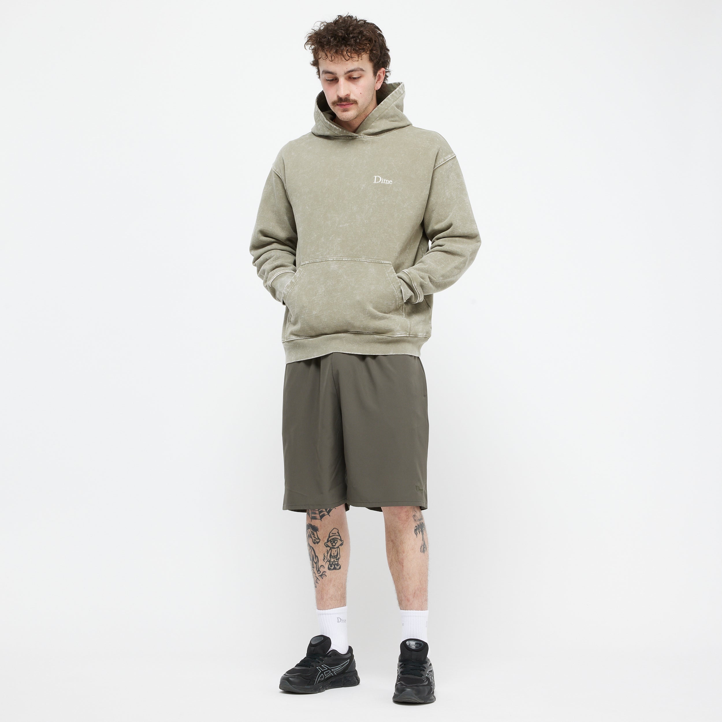 DIME(ダイム)CLASSIC FRENCH TERRY HOODIE / FADED CEMENT