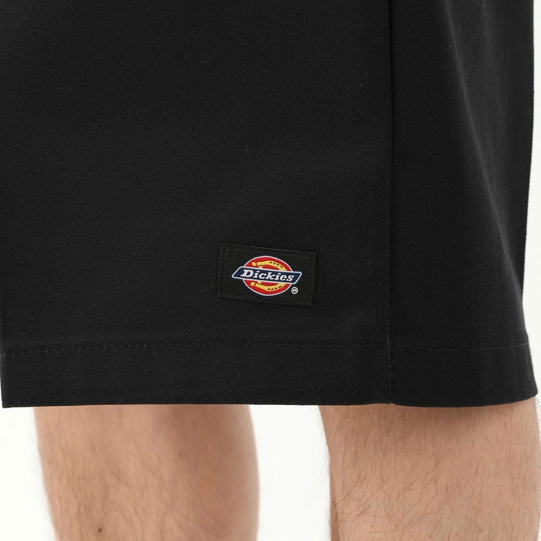 DICKIES(ディッキーズ)| LOOSE FIT FLAT FRONT WORK SHORTS 13" / BLACK | スノーボード・スケートボードのTACTICS JAPAN