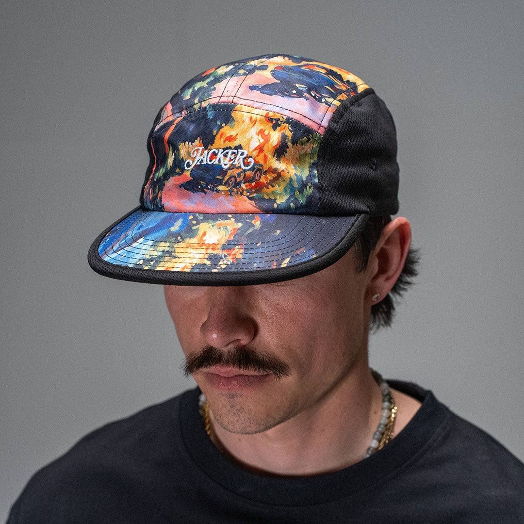 JACKER(ジャッカー)| LAST NIGHT RUNNER CAP / MULTI | スノーボード・スケートボードのTACTICS JAPAN