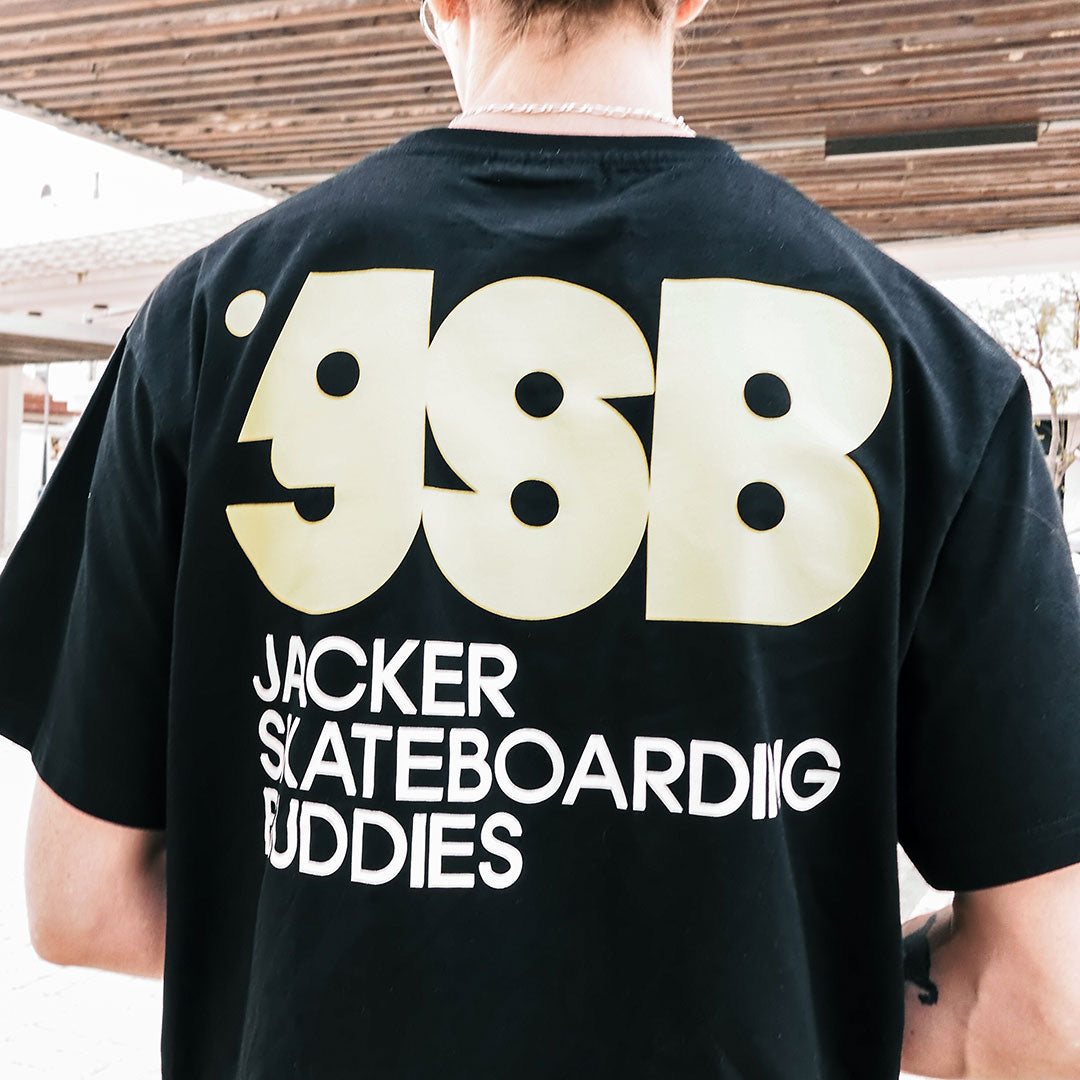 JACKER(ジャッカー)| JSB T-SHIRT / BLACK | スノーボード・スケートボードのTACTICS JAPAN