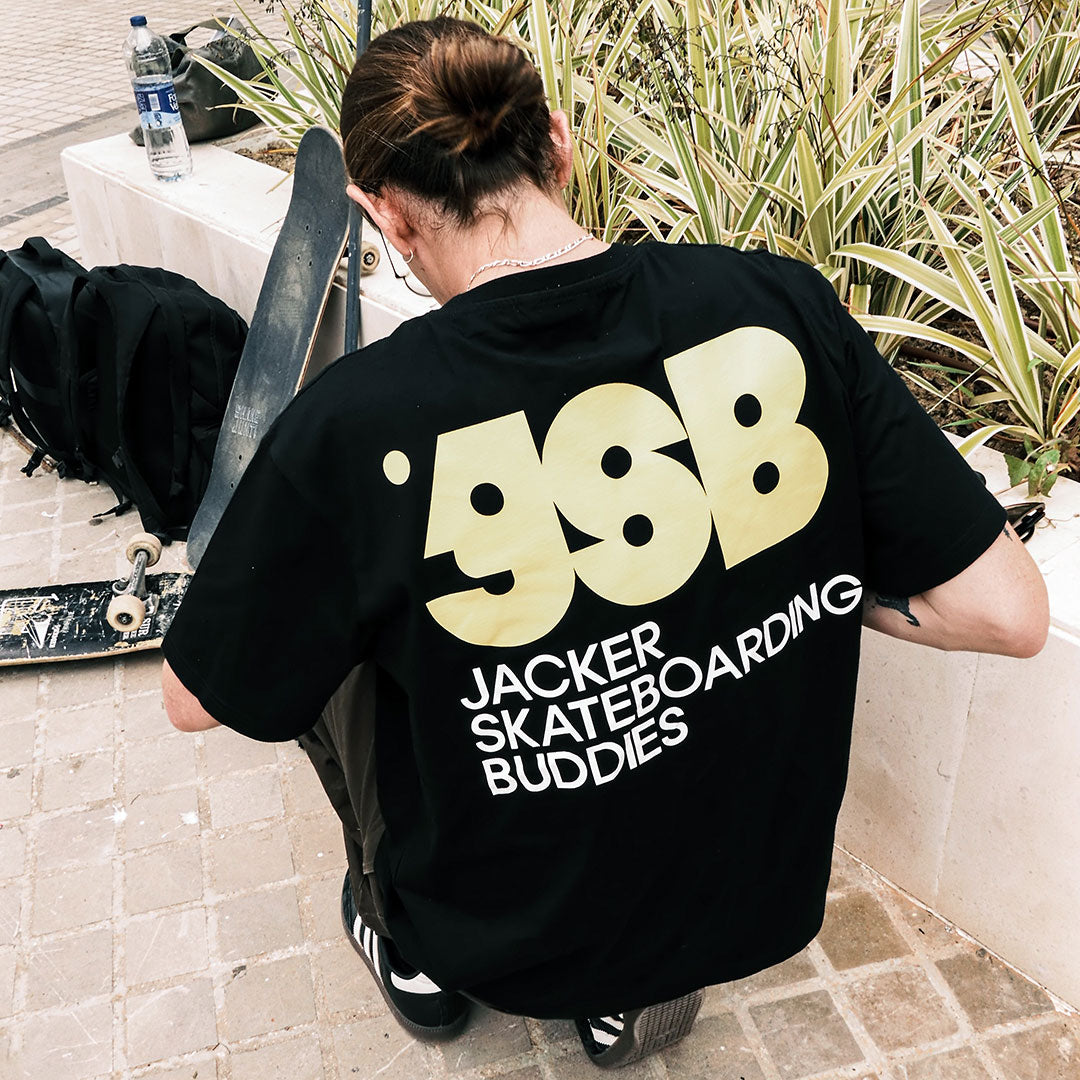 JACKER(ジャッカー)| JSB T-SHIRT / BLACK | スノーボード・スケートボードのTACTICS JAPAN