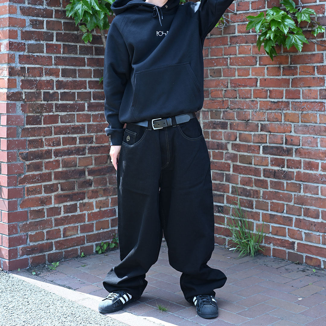 BIG BOY PANTS / BLACK DARK OLIVE