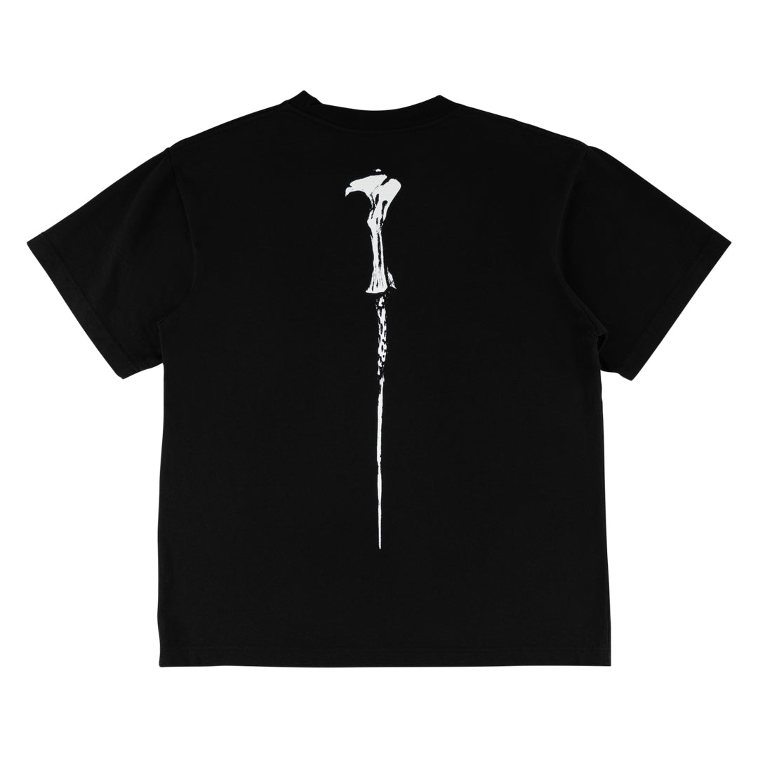 WELCOME SKATEBOARDS(ウェルカム スケートボード)| HARRY POTTER X WELCOME DARK LORD GARMENT-DYED S/S BOXY TEE / BLACK | スノーボード・スケートボードのTACTICS JAPAN