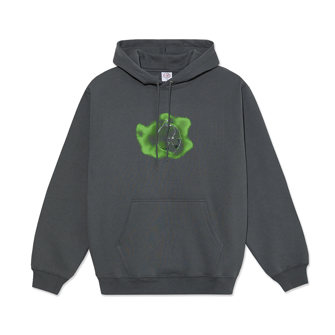 POLAR SKATE CO. (ポーラー スケート カンパニー)| METAL LOGO DAVE HOODIE / GRAPHITE | スノーボード・スケートボードのTACTICS JAPAN