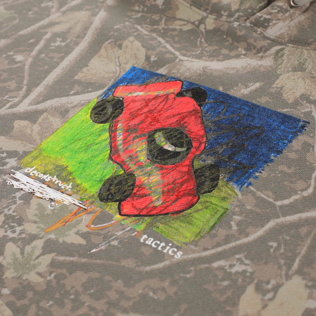 TACTICS(タクティクス)| DECONSTRUCT HOODIE / CAMO | スノーボード・スケートボードのTACTICS JAPAN