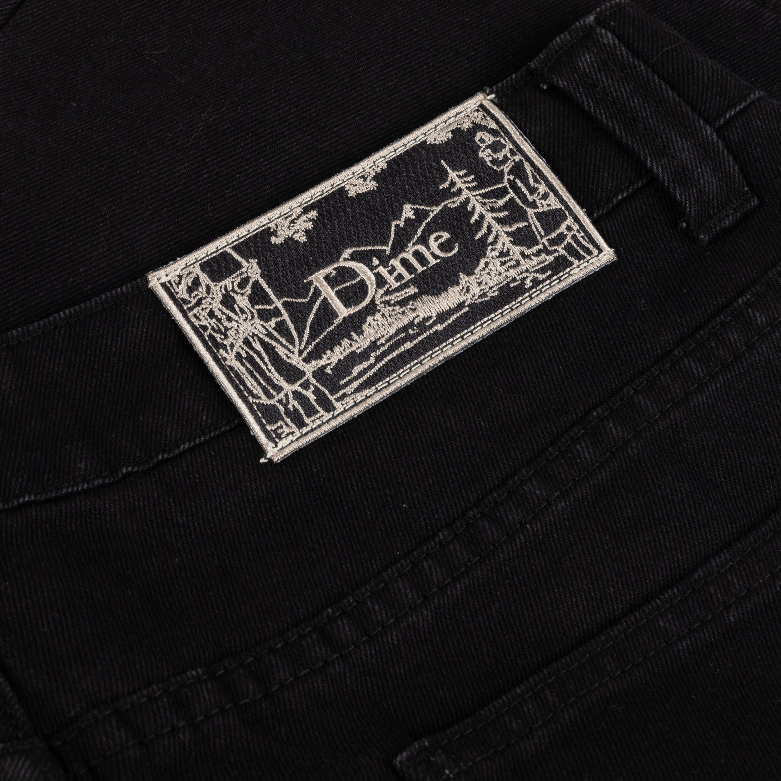 DIME(ダイム)CARPENTER DENIM SHORTS / JET BACK