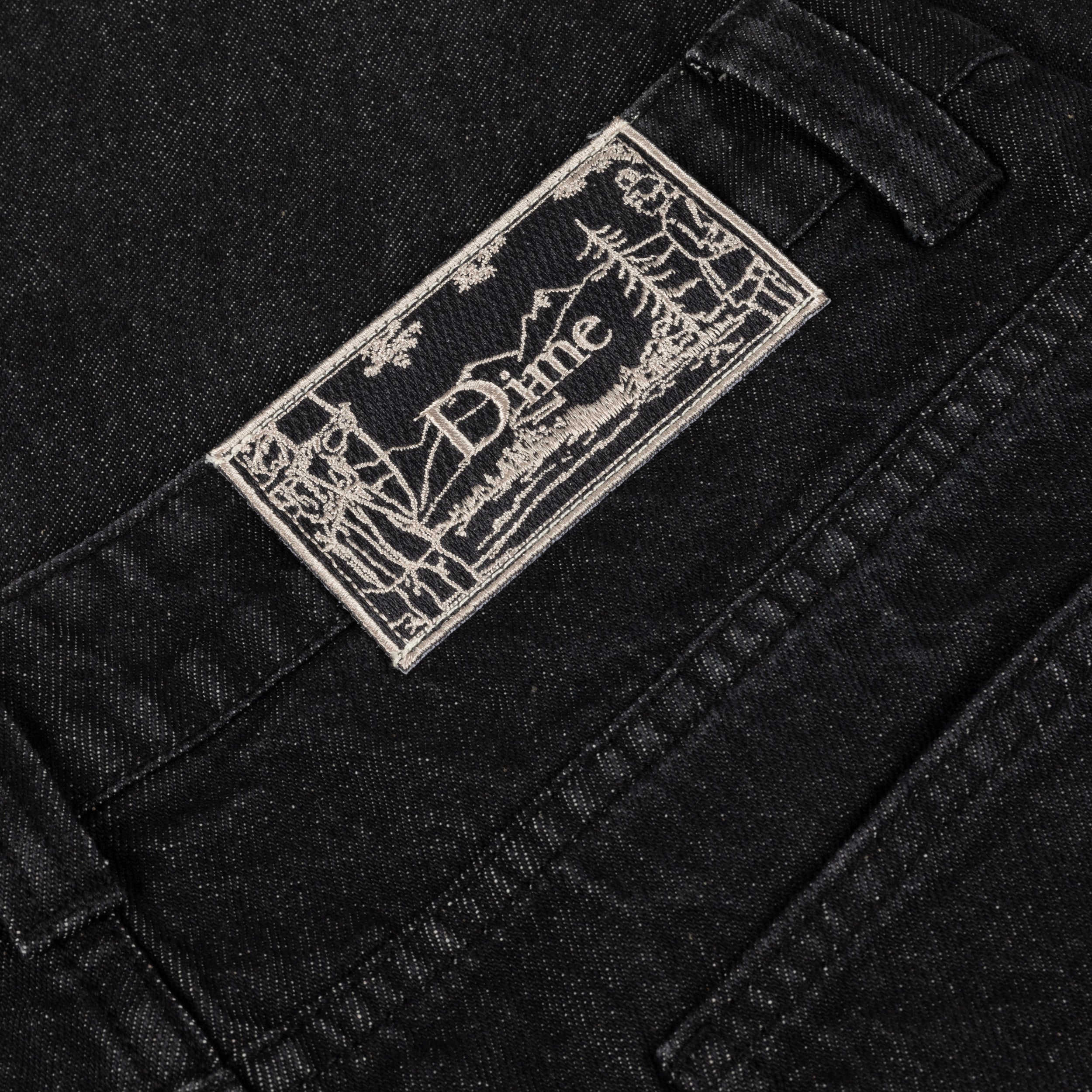 DIME(ダイム)CLASSIC BAGGY DENIM PANTS / BLACK WASHED