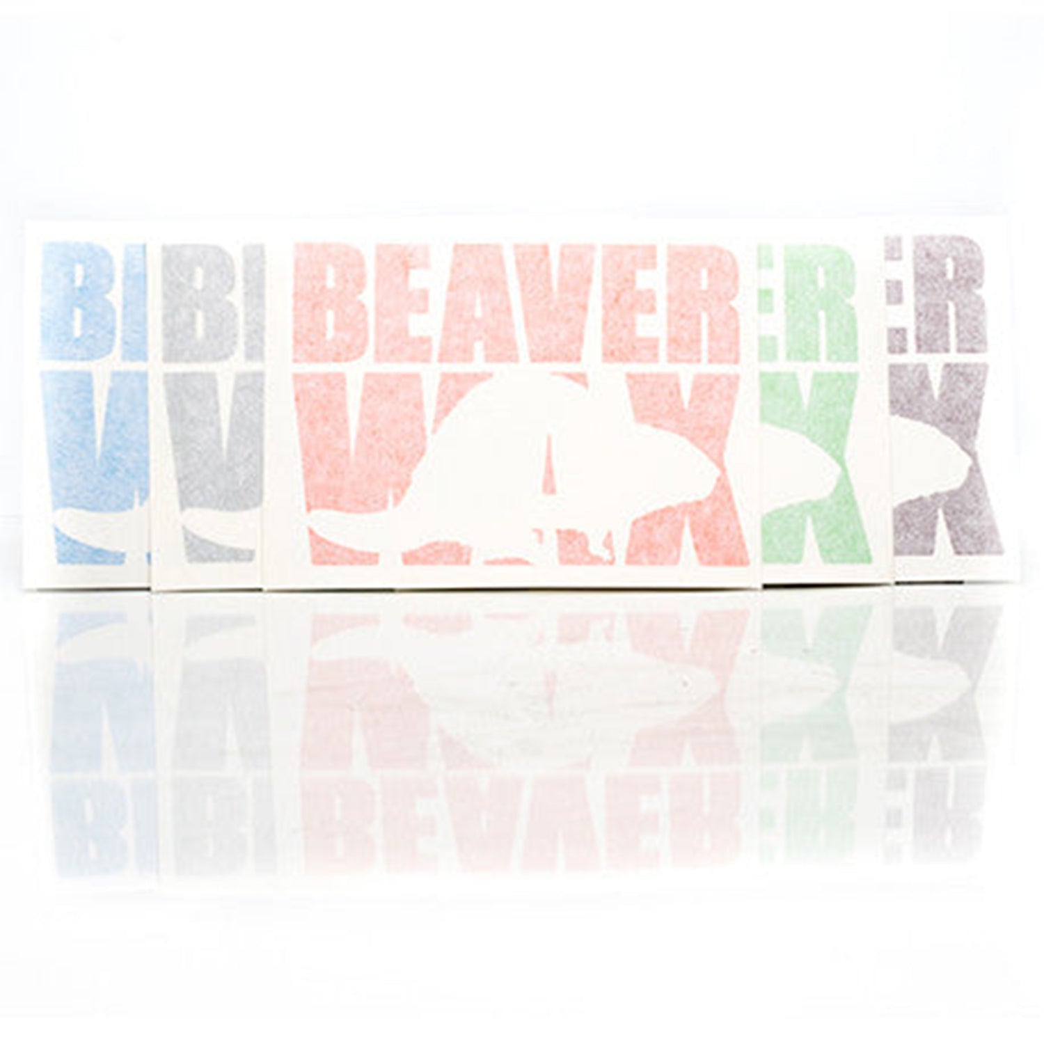 BEAVER WAX(ビーバー ワックス)| STICKER PACK 5 PIECES | スノーボード・スケートボードのTACTICS JAPAN