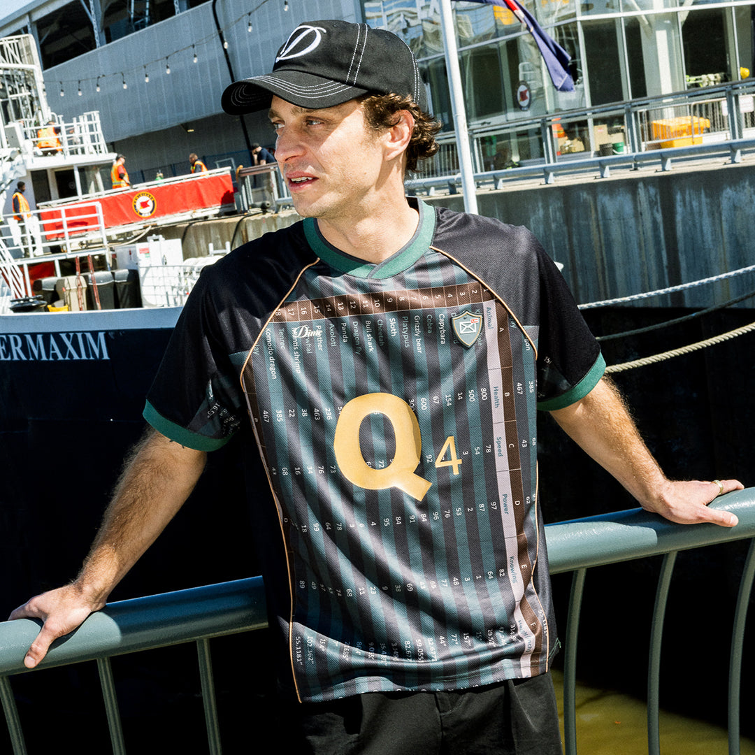 DIME MTL(ダイム モントリオール)| Q4 JERSEY / BLACK | スノーボード・スケートボードのTACTICS JAPAN