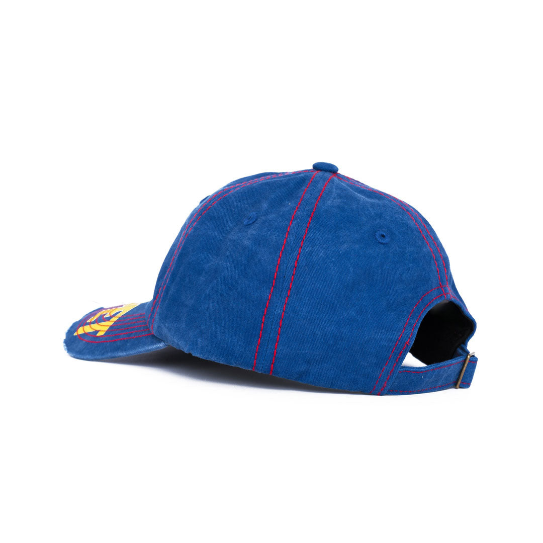 CARPET COMPANY(カーペット カンパニー)| CARPET DISTRESSED HAT / BLUE | スノーボード・スケートボードのTACTICS JAPAN
