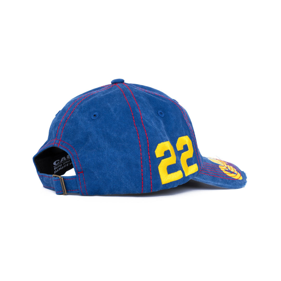 CARPET COMPANY(カーペット カンパニー)| CARPET DISTRESSED HAT / BLUE | スノーボード・スケートボードのTACTICS JAPAN