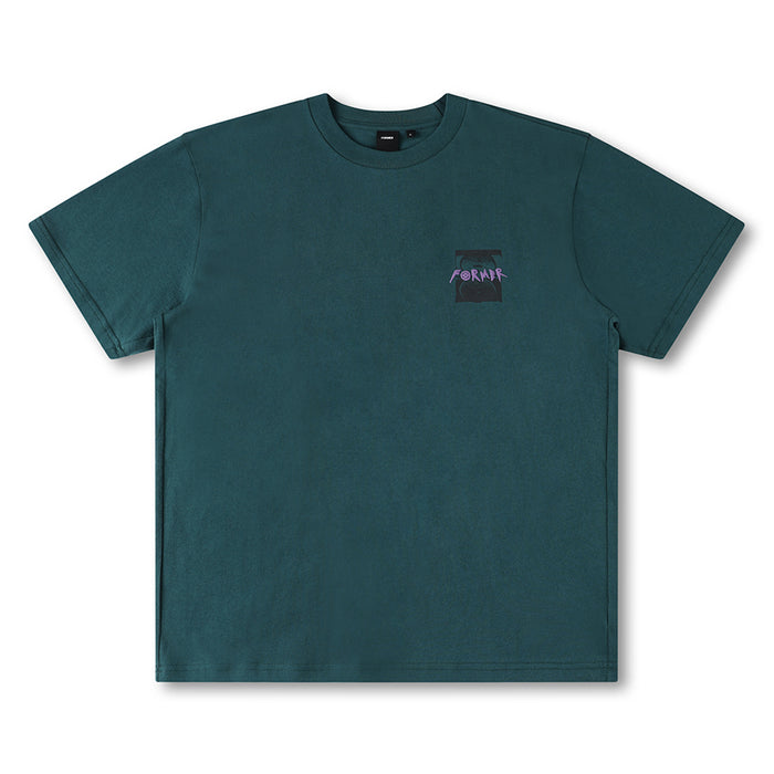 FORMER(フォーマー)| DROID CRUX T-SHIRT / PETROL | スノーボード・スケートボードのTACTICS JAPAN