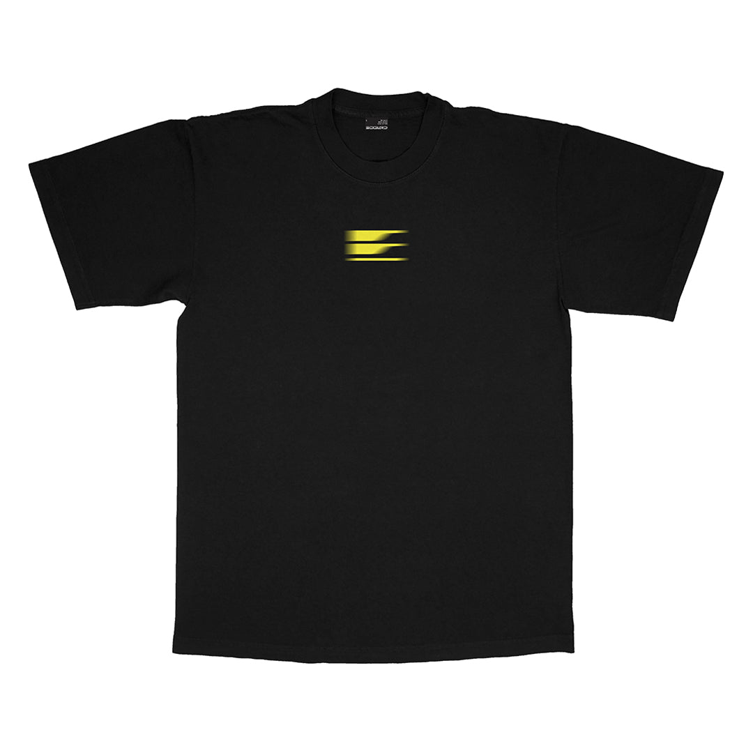 EDGLRD(エッジロード)| EBLUR TEE / BLACK | スノーボード・スケートボードのTACTICS JAPAN