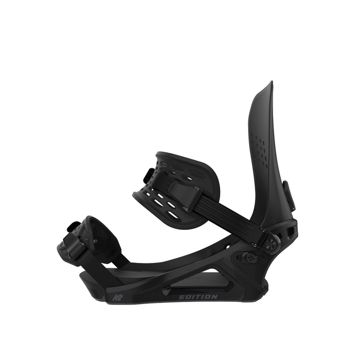 K2 SNOWBOARDING(ケーツー スノーボード)| EDITION SNOWBOARD BINDINGS 2026 / BLACK | スノーボードのTACTICS JAPAN