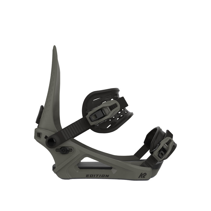 K2 SNOWBOARDING(ケーツー スノーボード)| EDITION SNOWBOARD BINDINGS 2026 / GRAY | スノーボードのTACTICS JAPAN