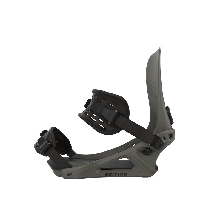 K2 SNOWBOARDING(ケーツー スノーボード)| EDITION SNOWBOARD BINDINGS 2026 / GRAY | スノーボードのTACTICS JAPAN