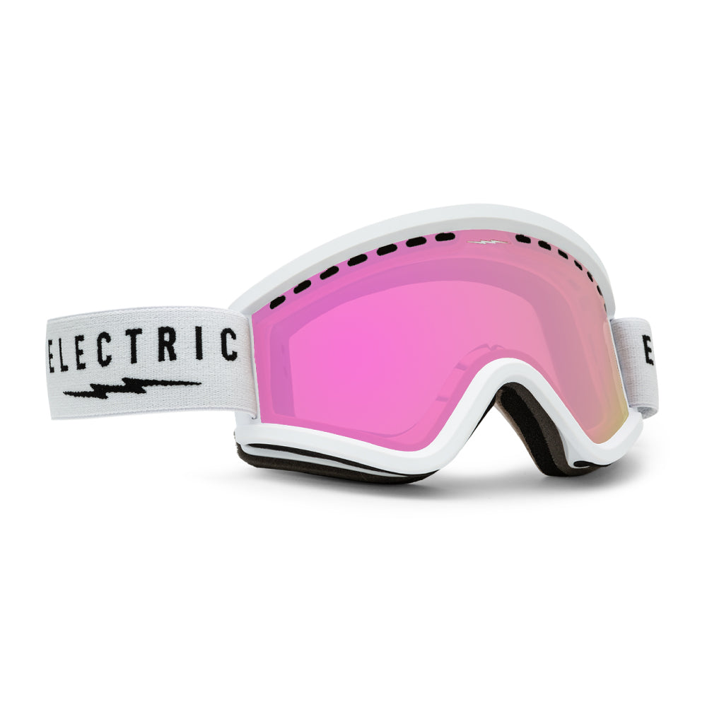 EGV / MATTE WHITE PINK CHROME CONTRAST