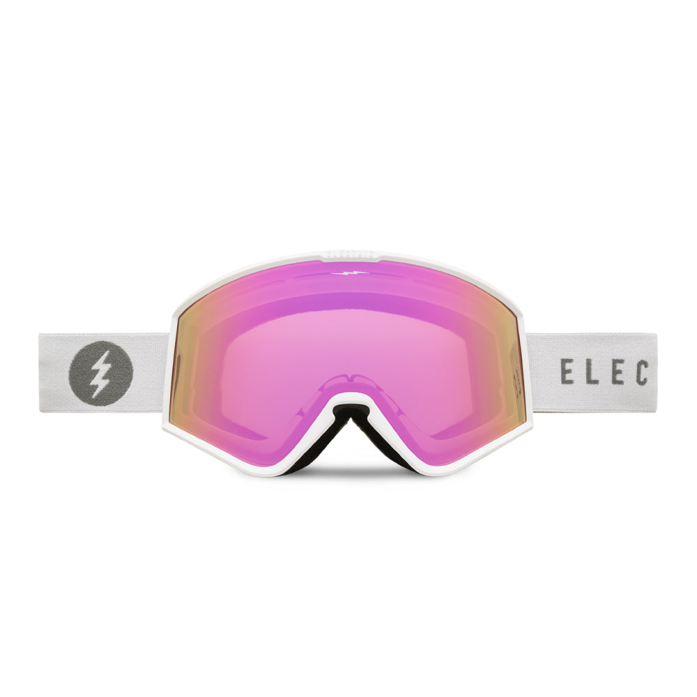 EK1 / MATTE WHITE PINK CHROME CONTRAST