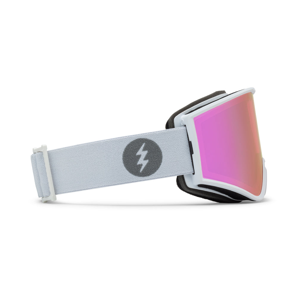 EK1 / MATTE WHITE PINK CHROME CONTRAST