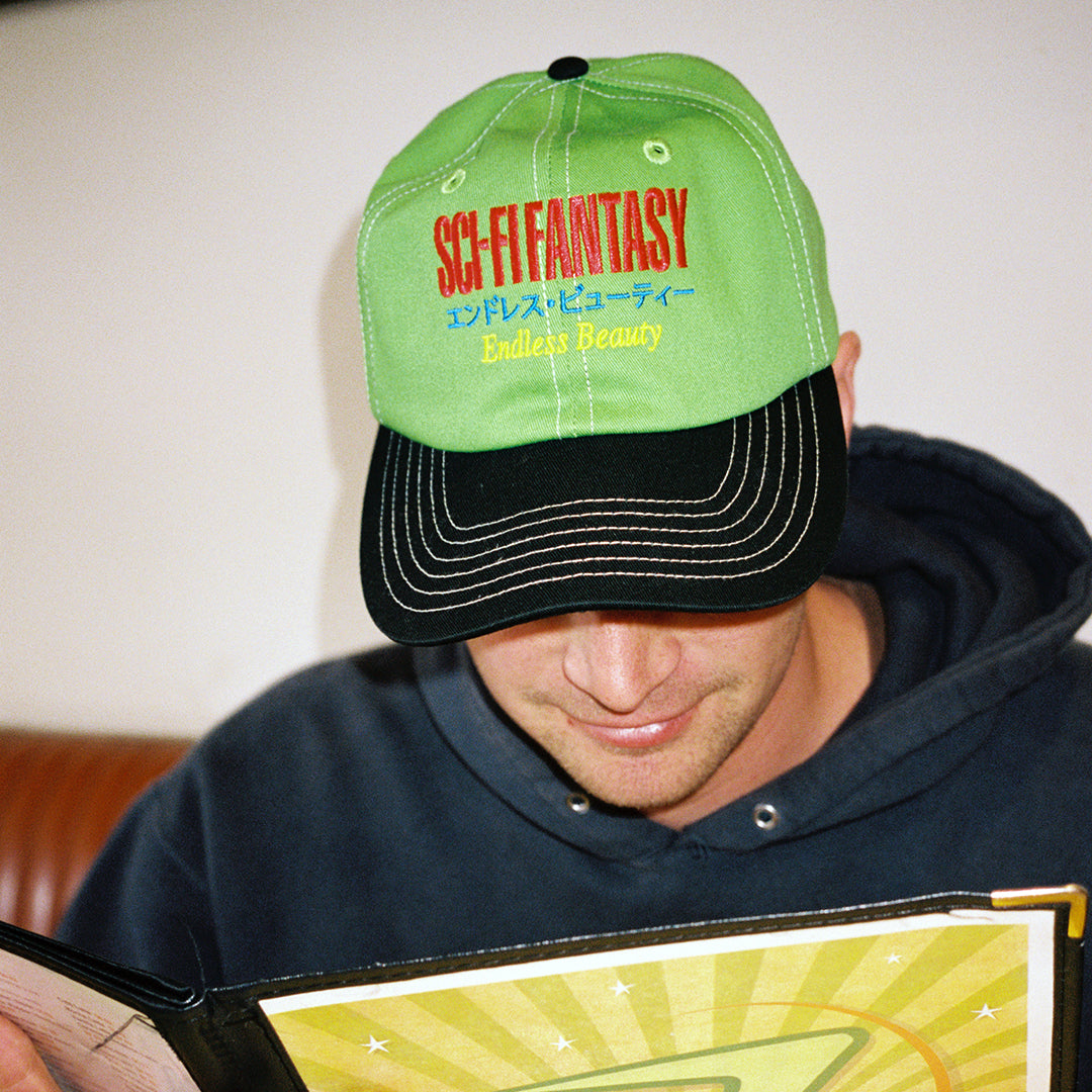 SCI-FI FANTASY(サイファイ ファンタジー)| ENDLESS BEAUTY HAT / LIME / BLACK | スノーボード・スケートボードのTACTICS JAPAN