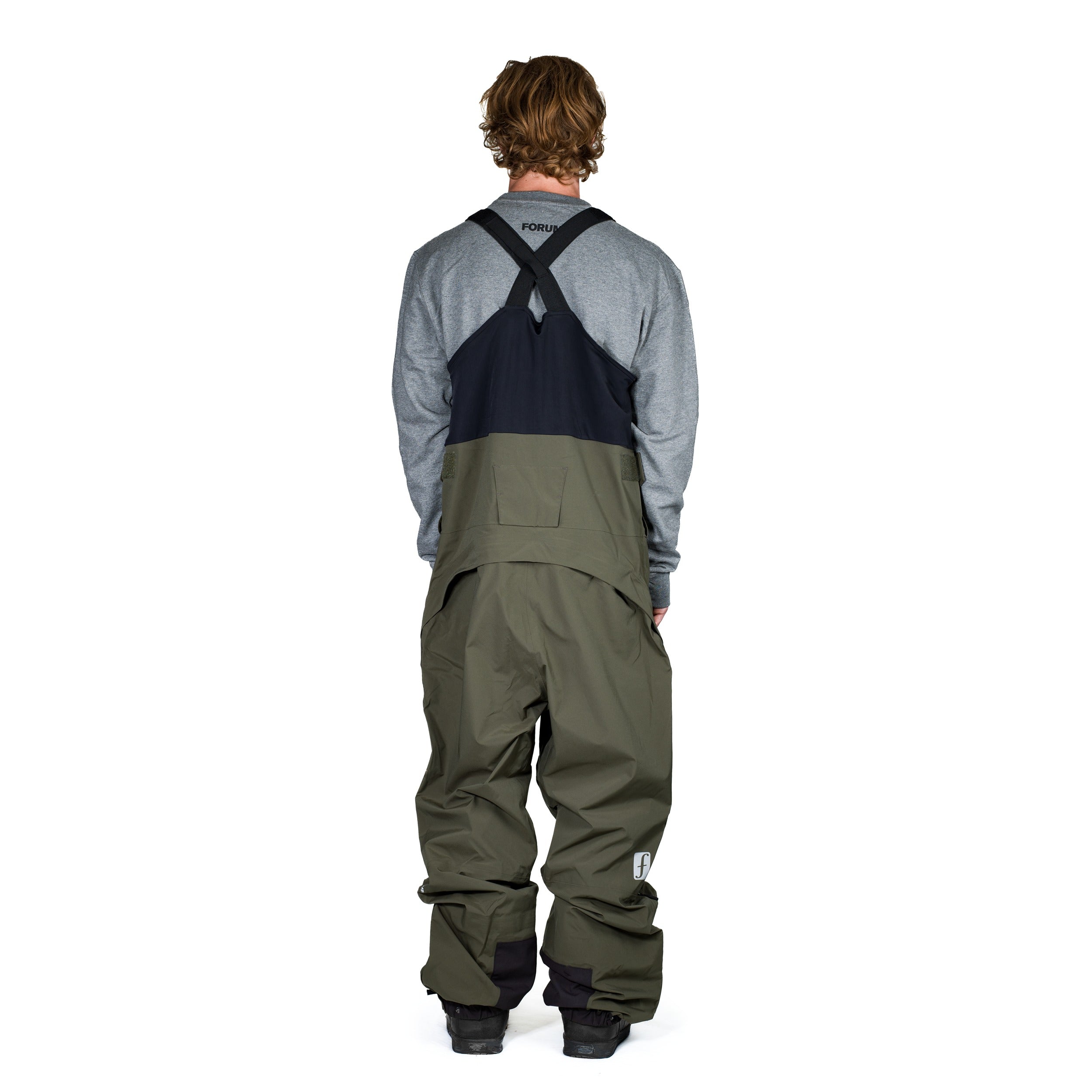 FORUM 3-LAYER BACKCOUNTRY BIB / ESTATE / SPIKED OLIVE