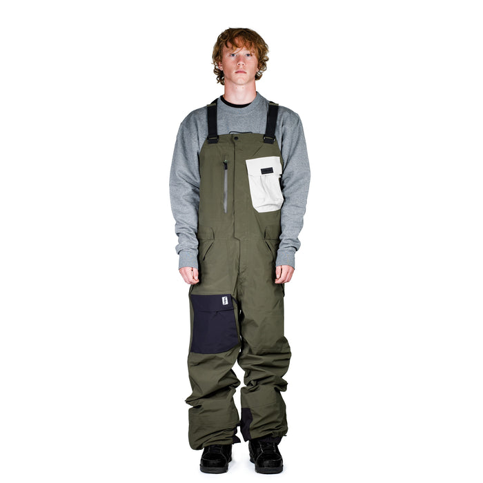 早期予約 FORUM 3-LAYER BACKCOUNTRY BIB / ESTATE / SPIKED OLIVE