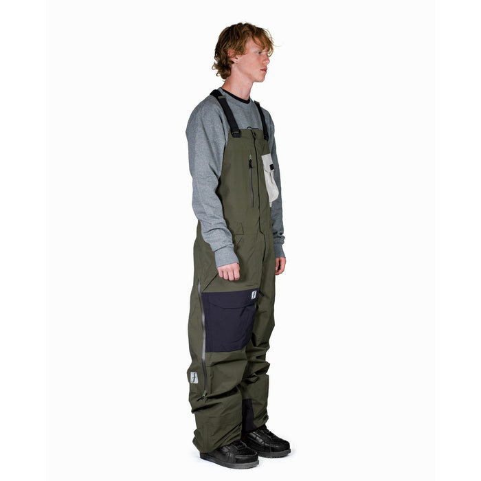 早期予約 FORUM 3-LAYER BACKCOUNTRY BIB / ESTATE / SPIKED OLIVE