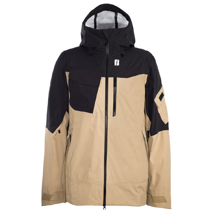 早期予約 FORUM 3-LAYER BACKCOUNTRY JACKET / BLACK / DESERT KHAKI