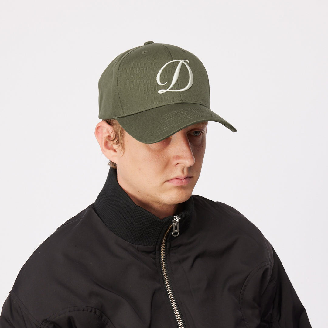 DIME MTL(ダイム モントリオール)| D FULL FIT CAP / OLIVE | スケートボード・スノーボードのTACTICS JAPAN