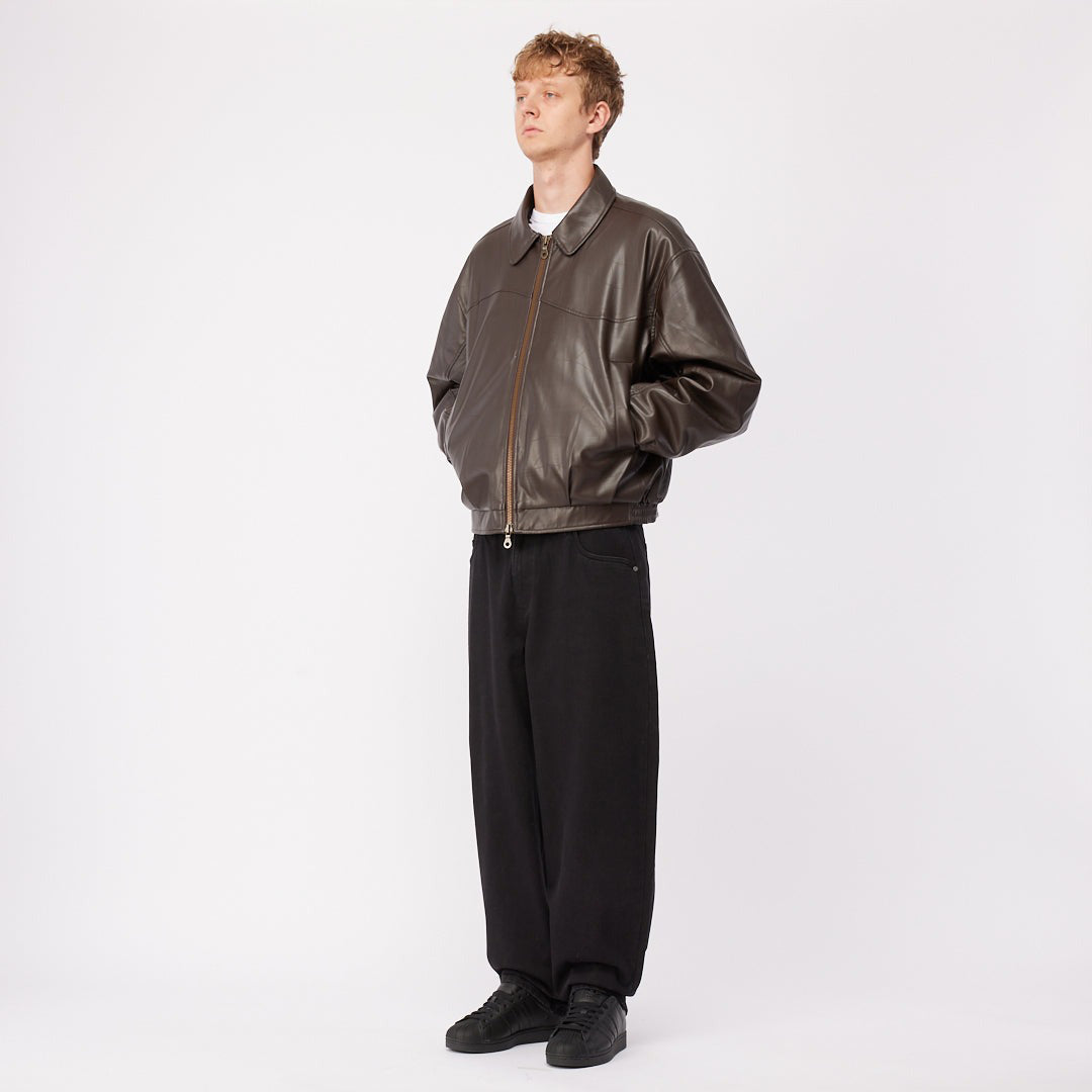 DIME MTL(ダイム モントリオール)| DEBOSSED WAVY JACKET / BROWN | スノーボード・スケートボードのTACTICS JAPAN