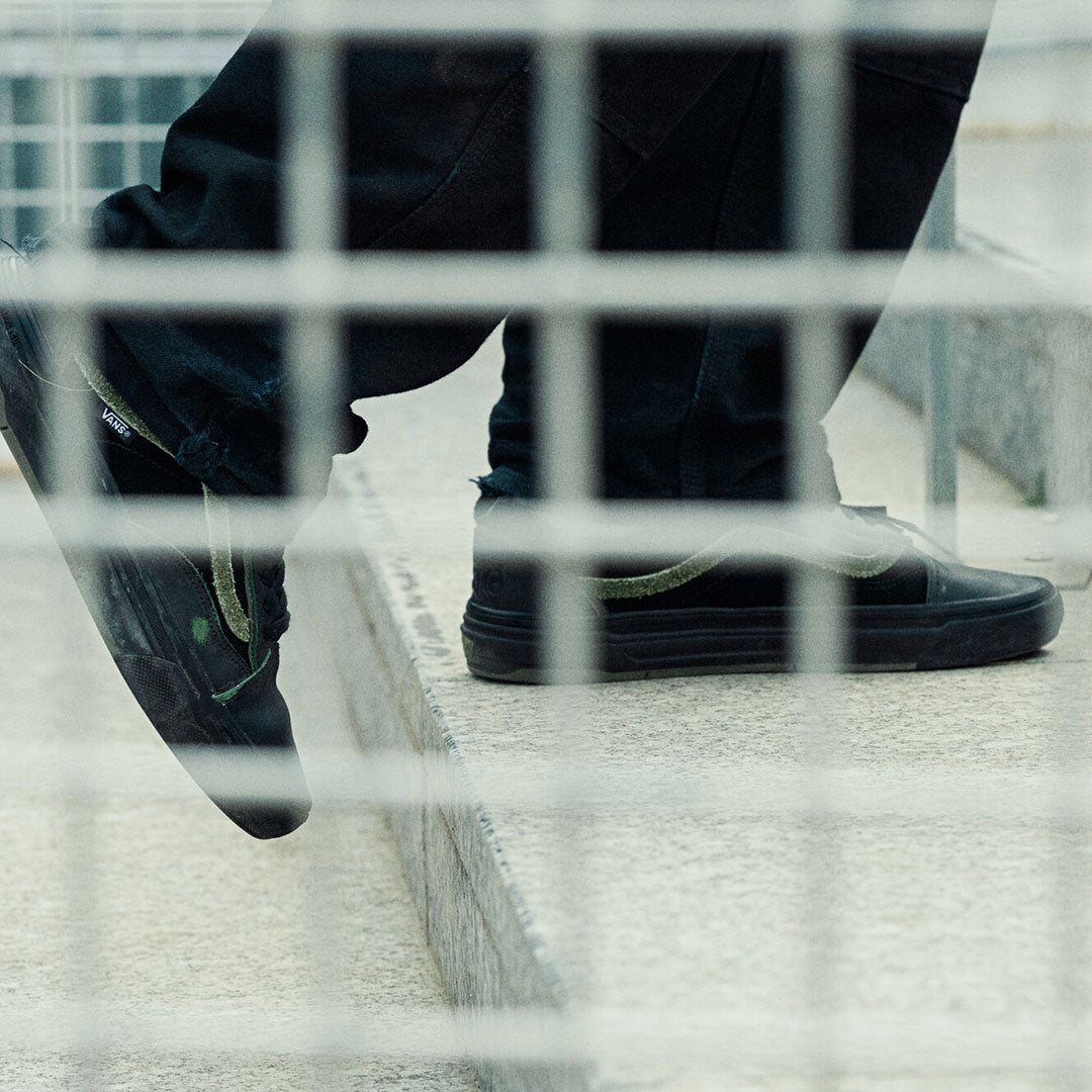 VANS(ヴァンズ)| SKATE OLD SKOOL WAFFLECUP / WILLOW VOGES FERNANDES GREEN/BLACK | スノーボード・スケートボードのTACTICS JAPAN