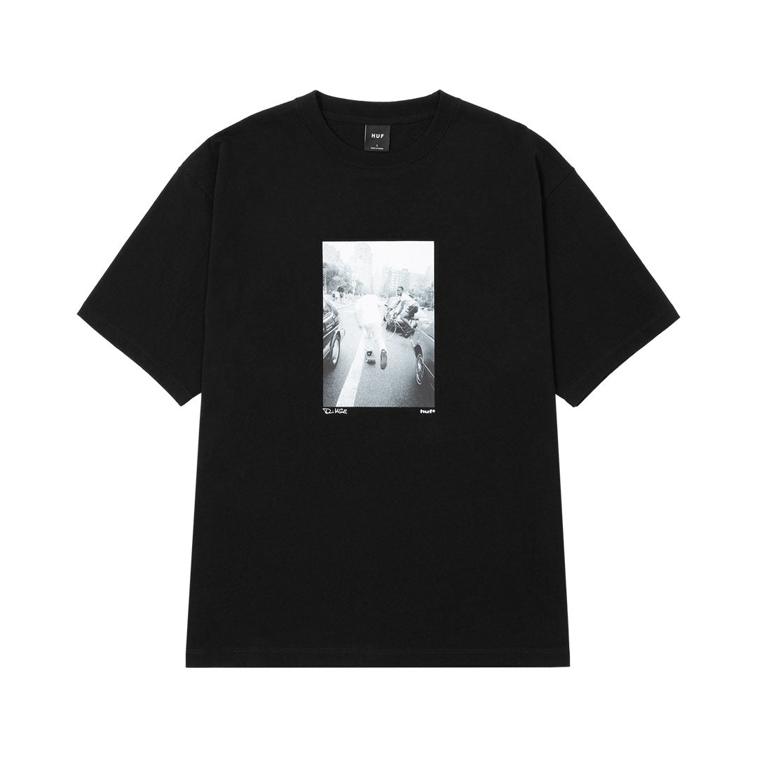 FIGHT THE TRAFFIC S/S TEE / BLACK