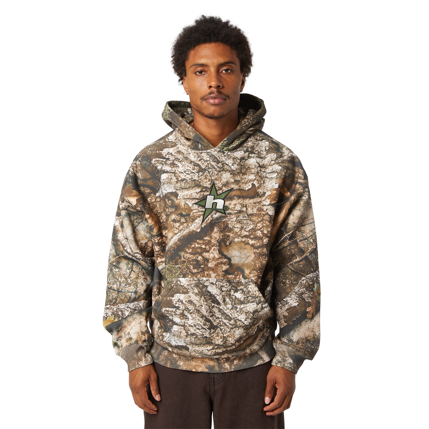 HUF X REALTREE HEAVYWEIGHT HOODIE