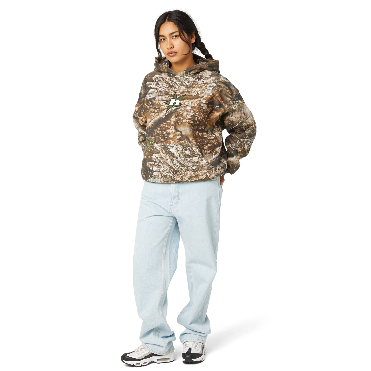 HUF X REALTREE HEAVYWEIGHT HOODIE